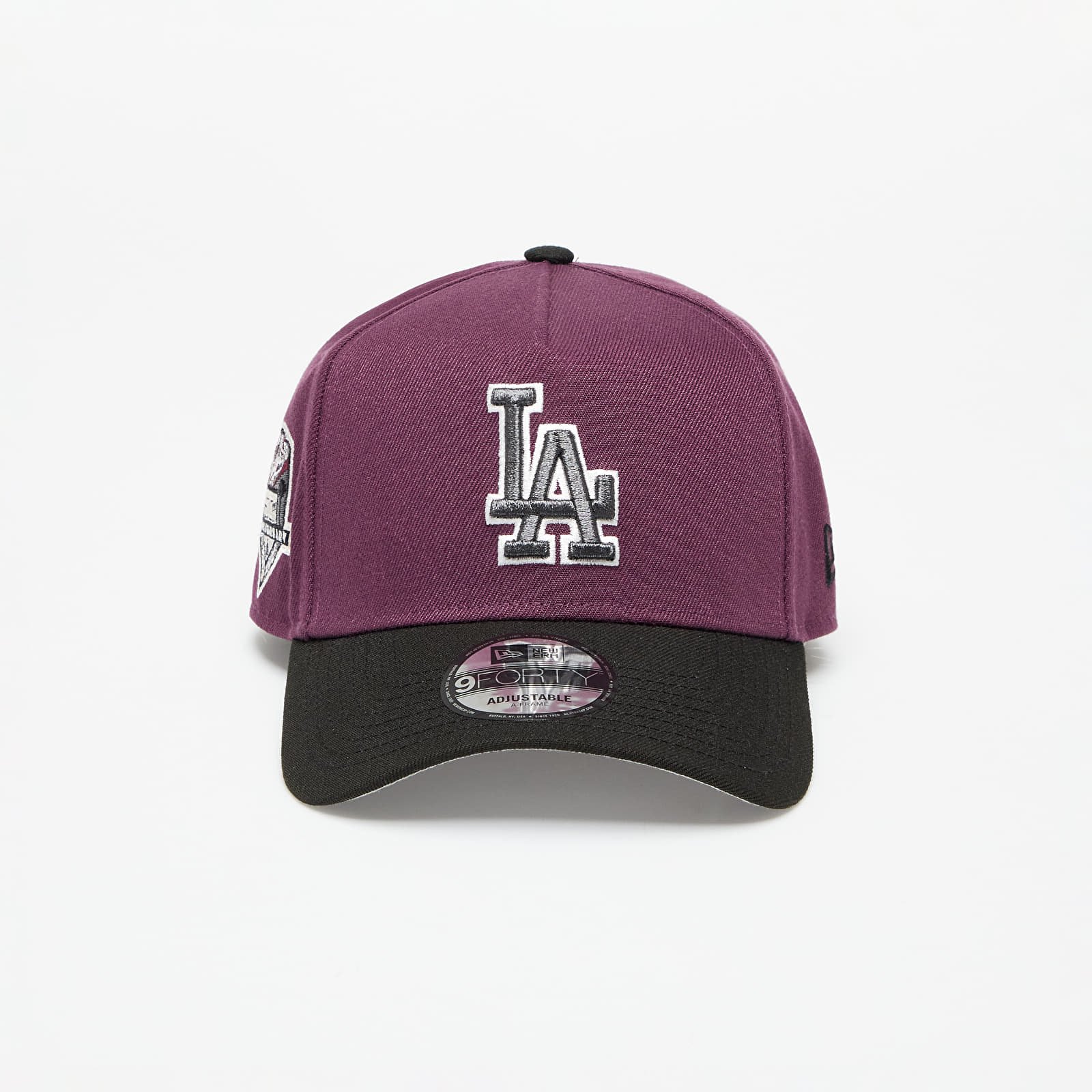 Los Angeles Dodgers 9FORTY Two-Tone A-Frame Adjustable Cap Dark Purple