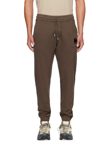 Tepláky C.P. Company Lens Sweatpants Hnedá | 14CMSP133A-002246G