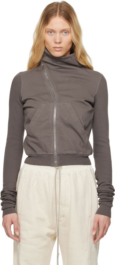 Mikina Rick Owens Rick Owens DRKSHDW Hollywood Mountain Sweatshirt Šedá | DS01E3239 RIG, 0
