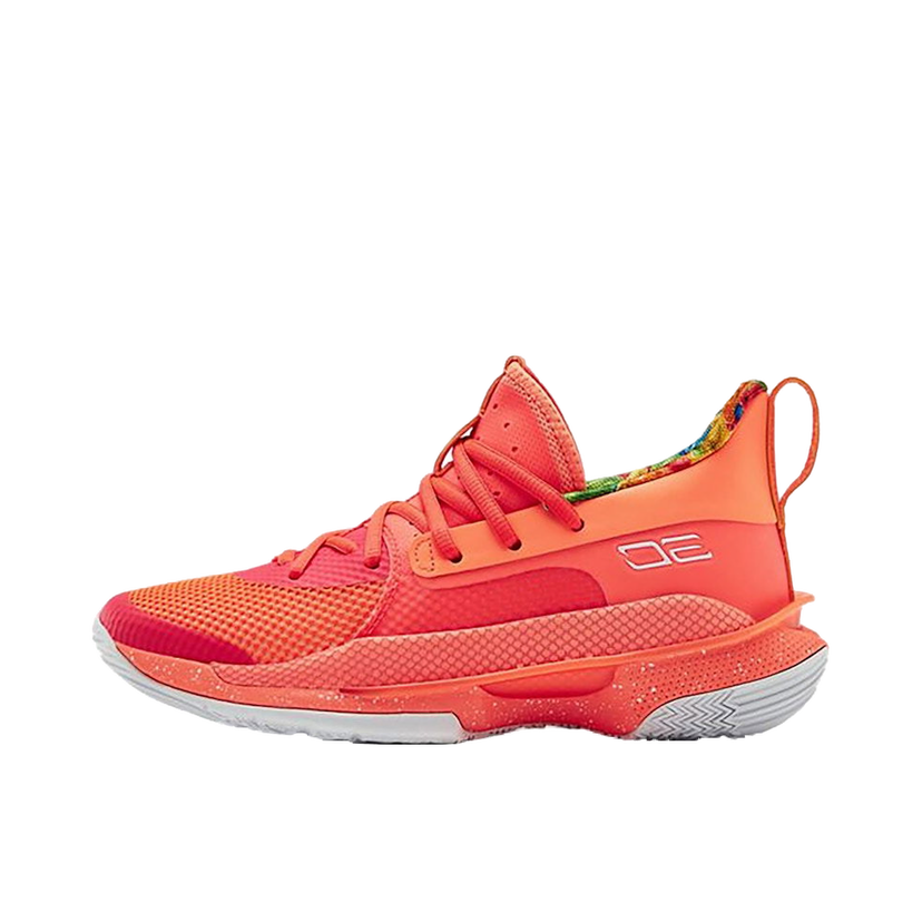 Tenisky a topánky Under Armour Curry 7 Sour Patch Kids Peach GS Oranžová | 3022113-603