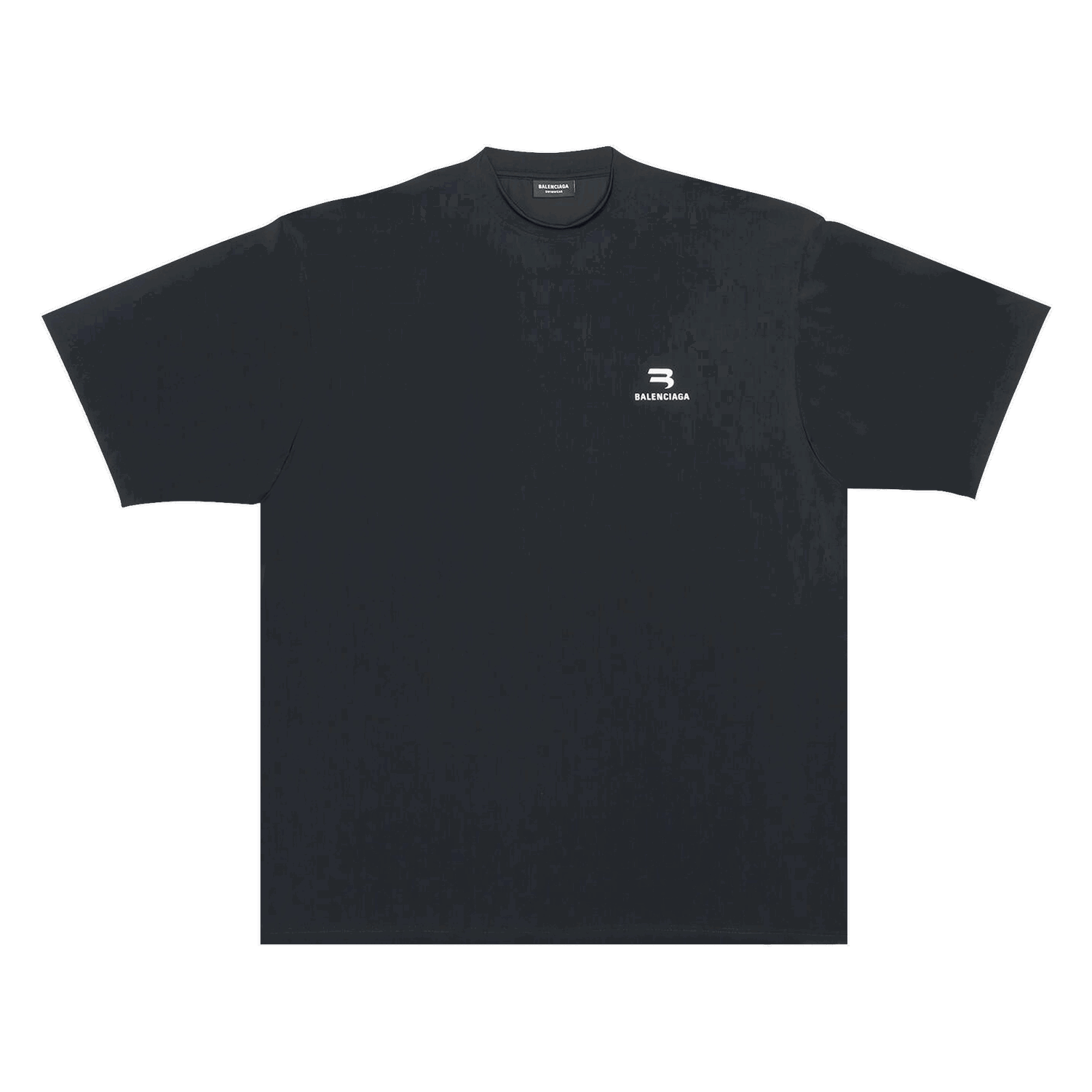 Tričko Balenciaga Sporty B Swim T-Shirt Čierna | 657027 4B8B1 1000, 0