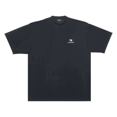 Tričko Balenciaga Sporty B Swim T-Shirt Čierna | 657027 4B8B1 1000, 0