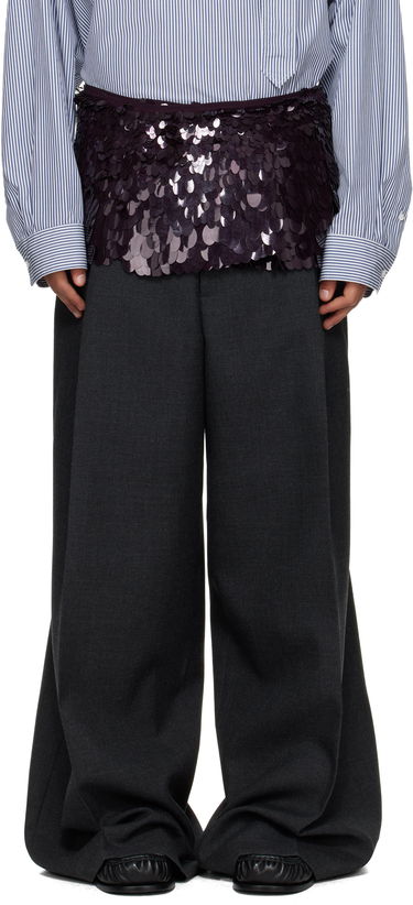 Opasok Dries Van Noten Dries Van Noten Sequined Belt Rôznofarebný | 252-020611-2313, 0