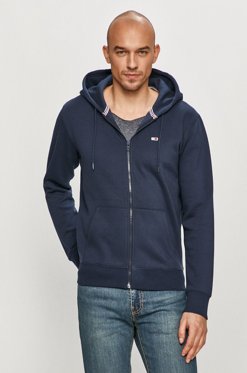 Mikina Tommy Hilfiger Jeans Full-Zip Hoodie Navy | DM0DM09592, 0