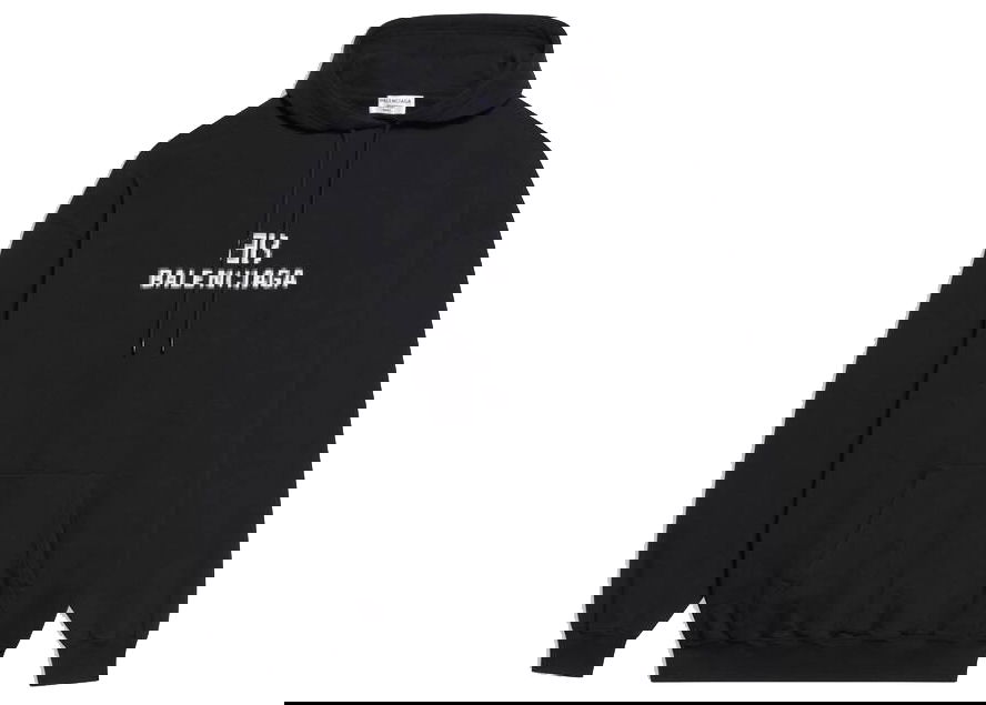Mikina Balenciaga BB Pixel Medium Fit Hoodie Čierna | 578135TKVI81070, 0