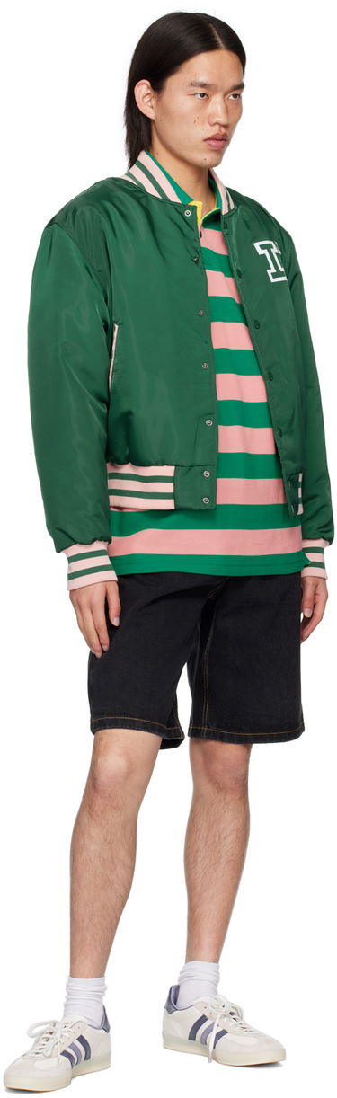 Bomber bunda BBC IceCream ICECREAM 'IC' Classic Bomber Jacket Zelené | IC24201, 3