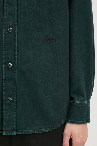 Košeľa 032C 032c Goya Denim Shirt Regular Fit Zelené | F24.URD.1341.450, 3