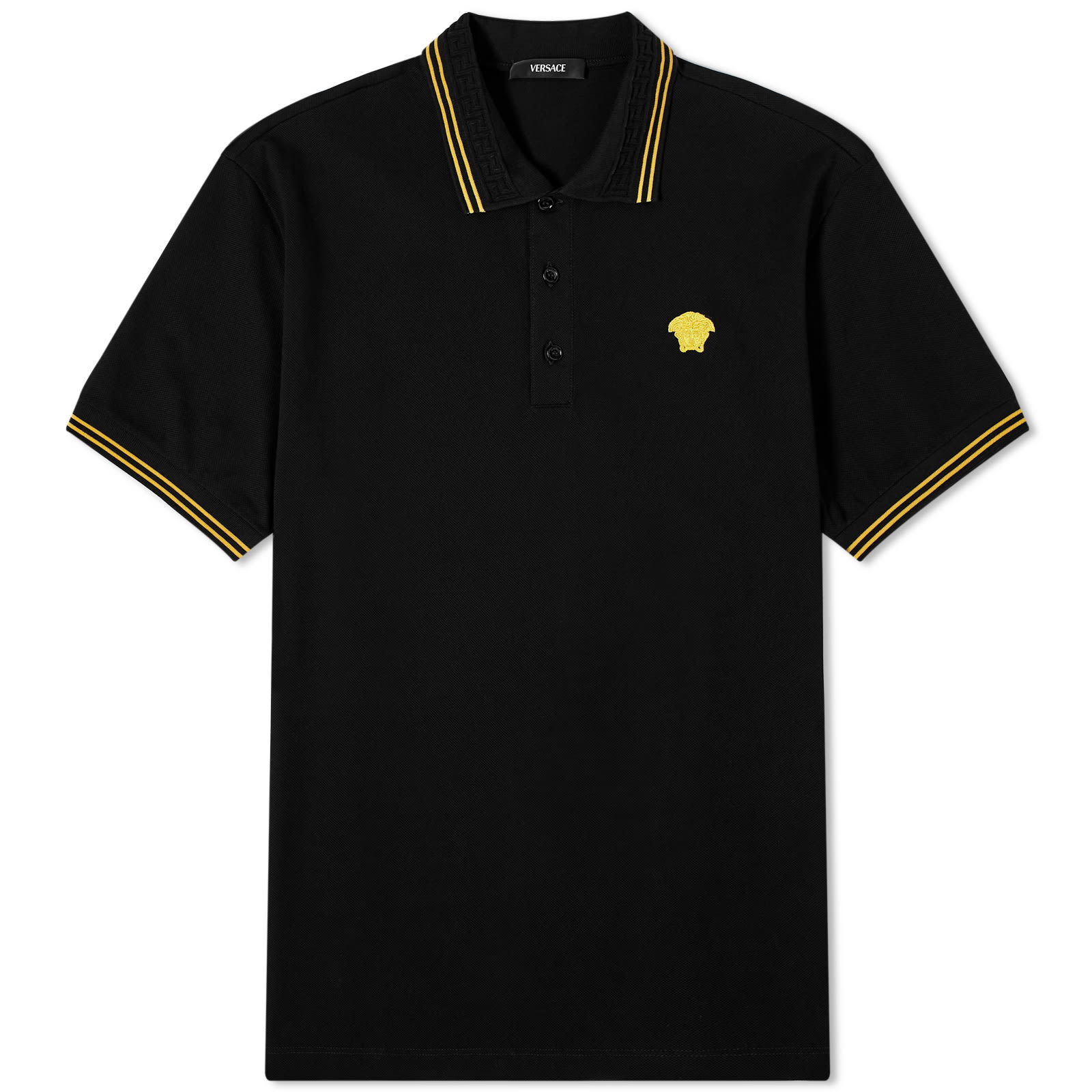 Men's Medusa Polo Black