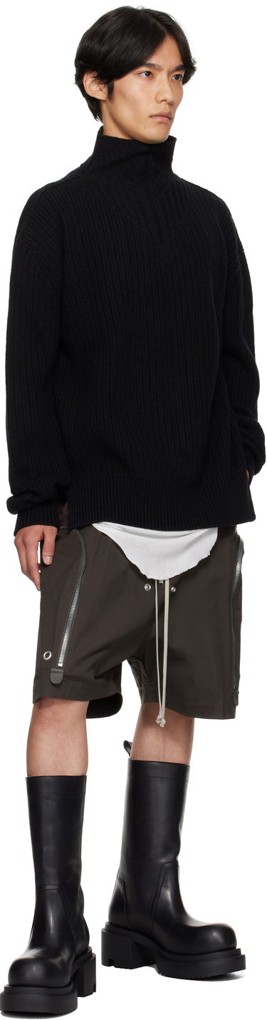 Sveter Rick Owens Rick Owens Concordians Turtleneck Sweater Čierna | RU02E1645 KWV, 3