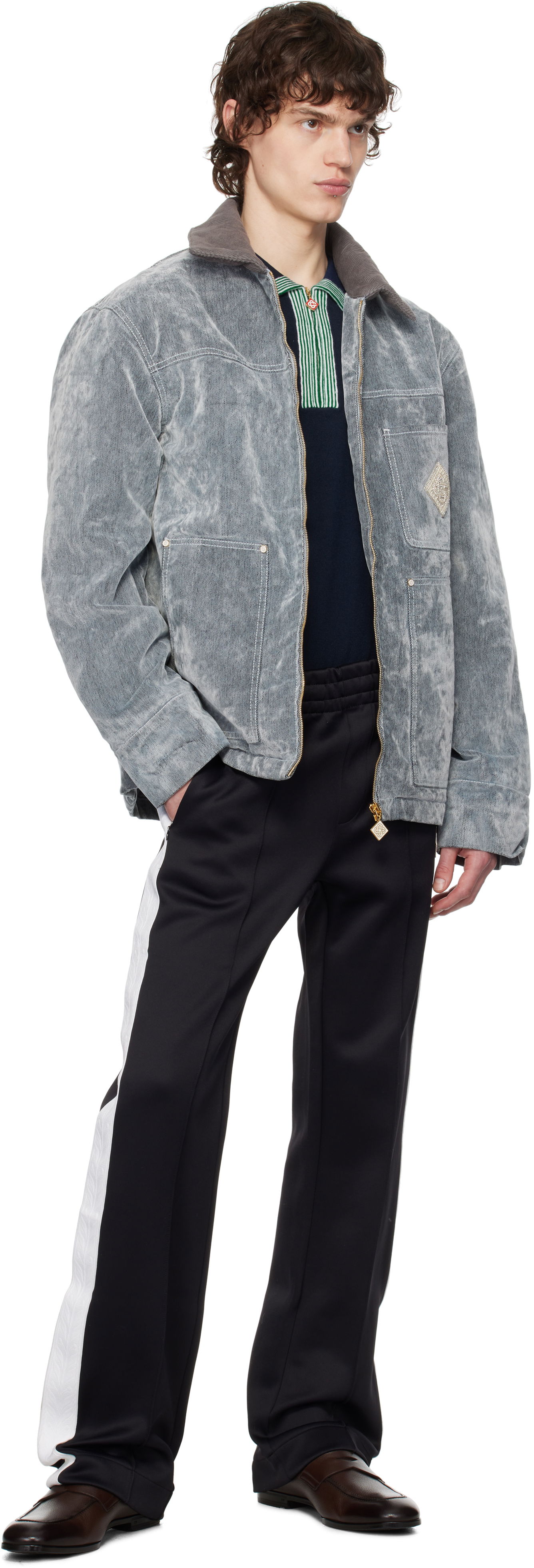 Casablanca Peach Texture Jacket