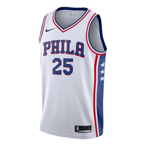 Dres Nike Philadelphia 76Ers Ben Simmons 25 Swingman Jersey Biela | 864441-101