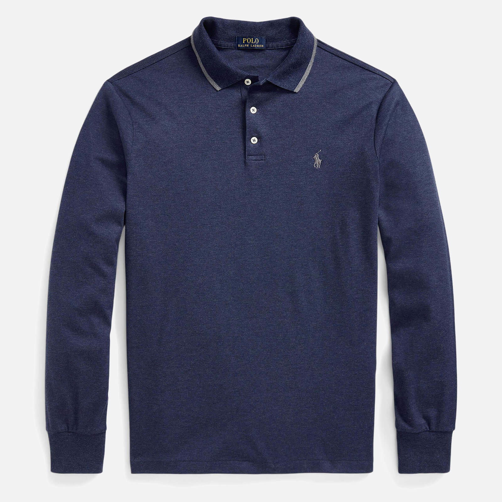 Polo Ralph Lauren Cotton-Jersey Long Sleeved Polo Shirt