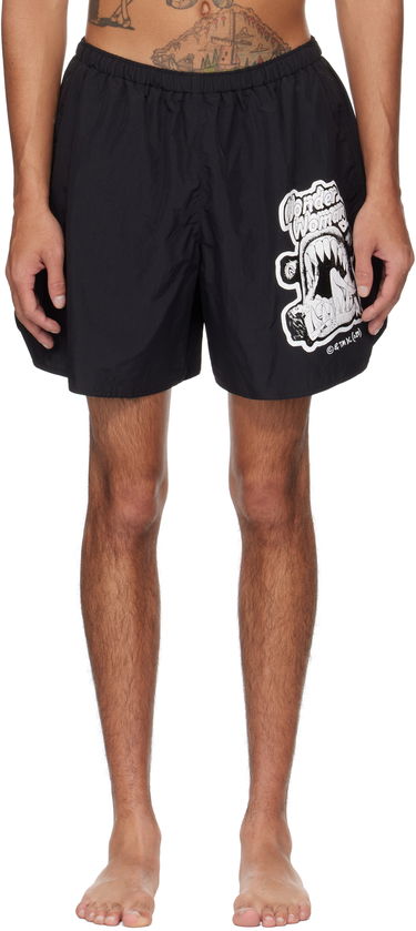 Plavky Acne Studios Wonder Woman Swim Shorts Čierna | BJ0026-, 0