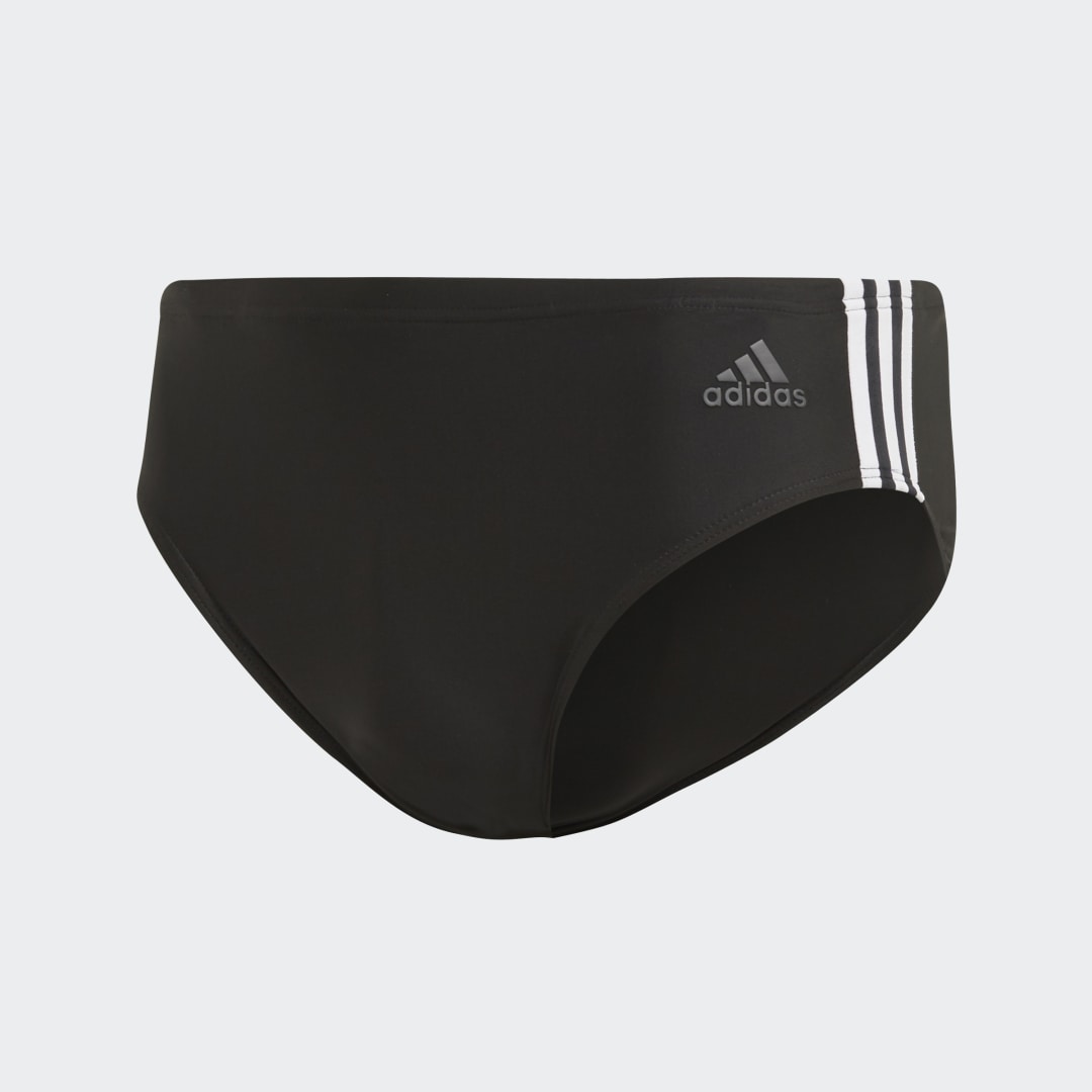 Plavky adidas Originals Fitness 3-Stripes Swim Čierna | DP7536, 0