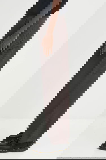 Nohavice Carhartt WIP Single Knee Pant Hnedá | I031497.4702, 1