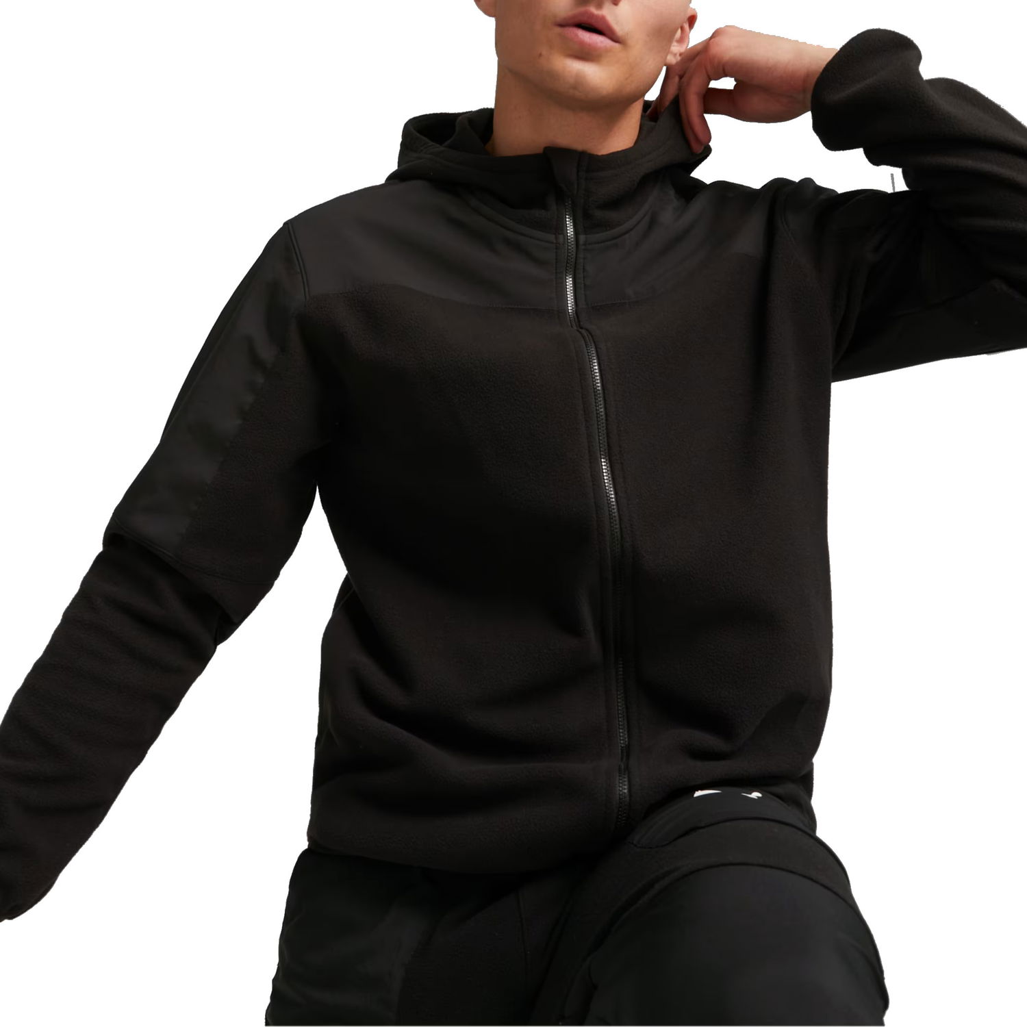 Mikina Puma Fit Hybrid Polar Fleece Čierna | 523891-01, 0