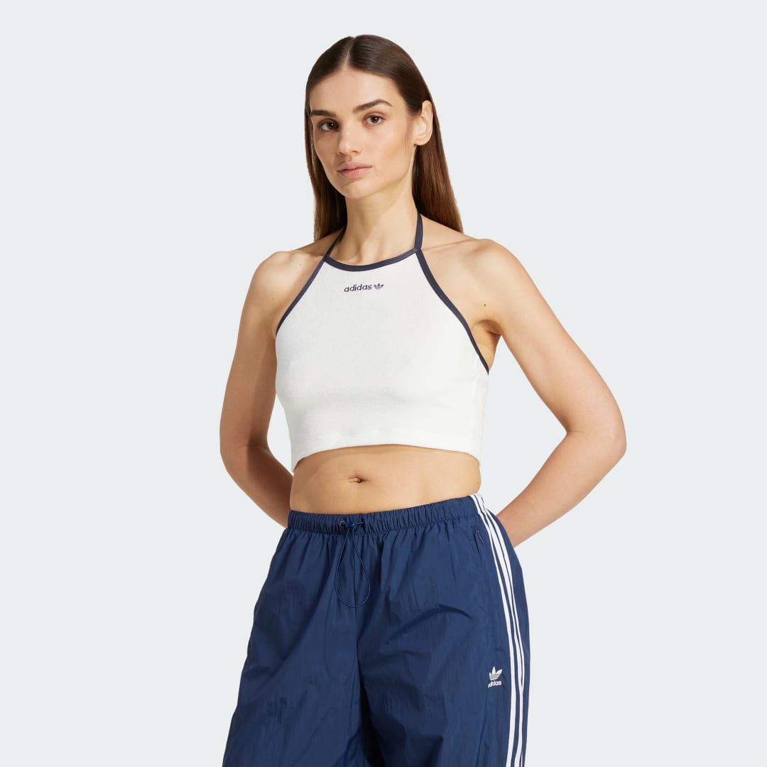 Tielko adidas Performance Towel Halter Top Biela | JC7755, 0