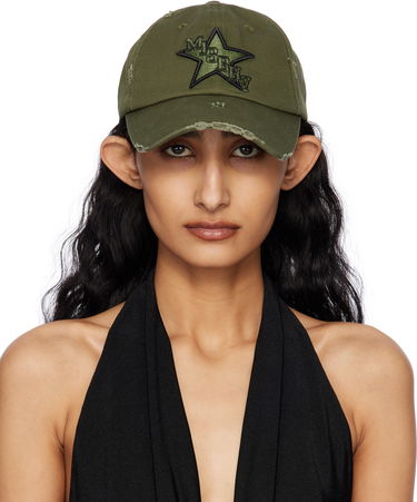 Šiltovka MISBHV MISBHV Military Star Distressed Baseball Cap Zelené | 250A506, 0