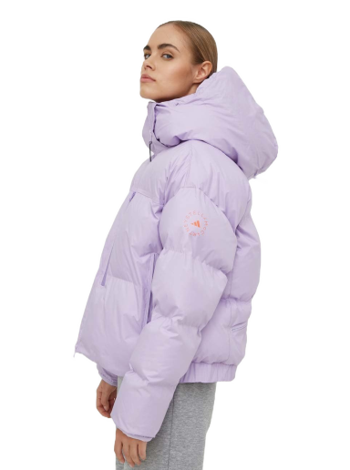 Prešívaná bunda adidas Performance Jacket by Stella McCartney Fialová | HI6078