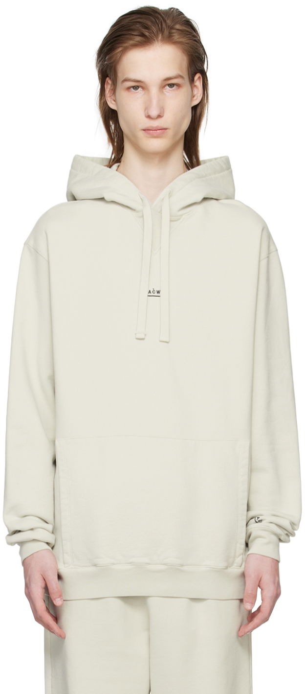 Mikina A-COLD-WALL* Essential Hoodie Béžová | ACWMW178, 0
