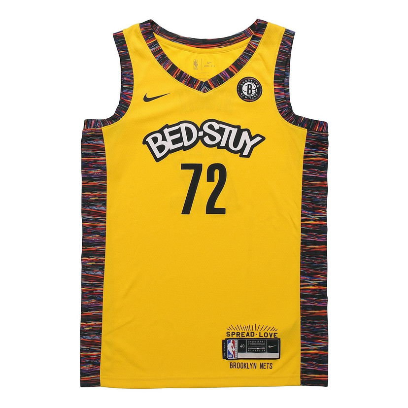 Dres Nike Brooklyn Nets Swingman Jersey Žltá | CU0193-728
