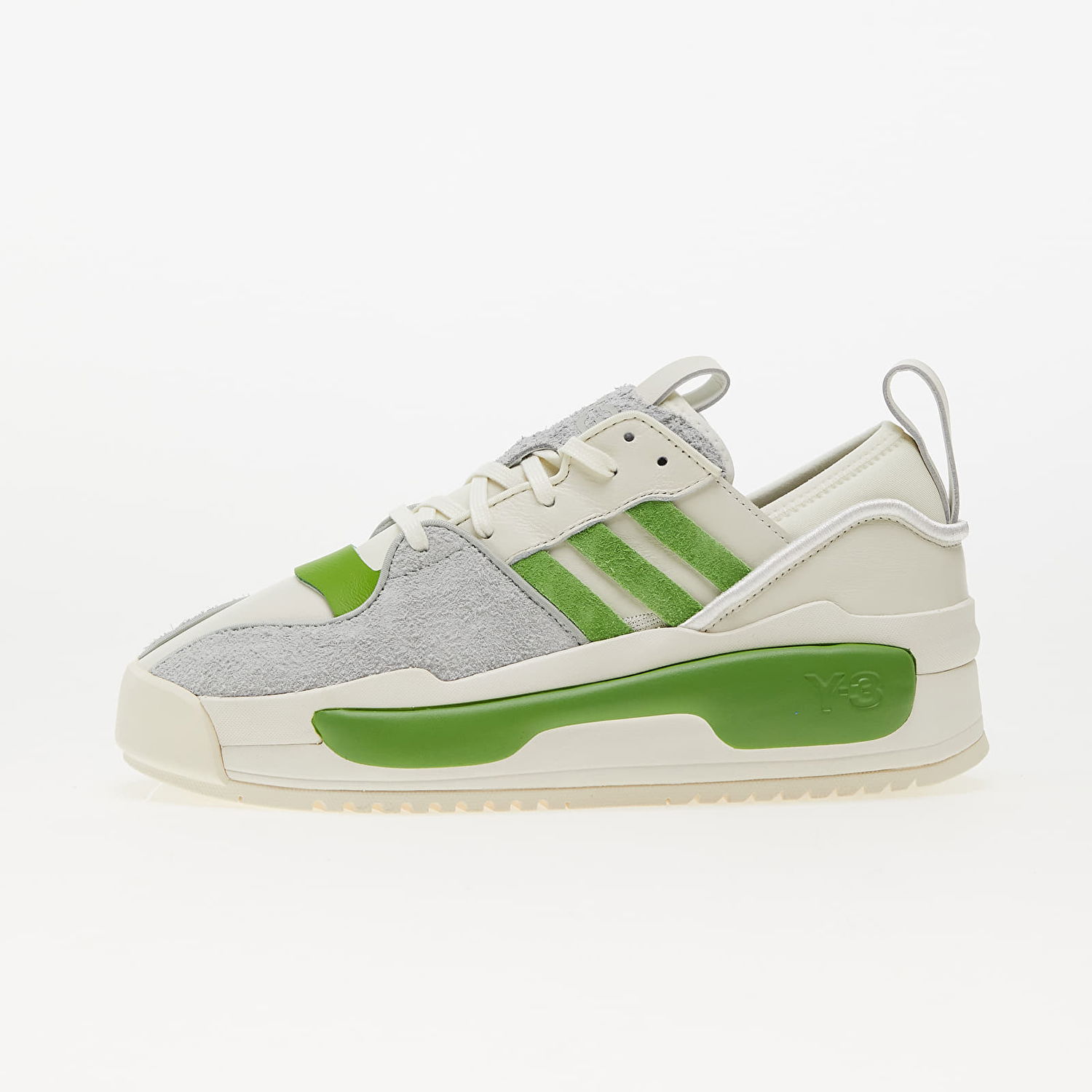 Tenisky a topánky Y-3 Rivalry Off White / Team Rave Green / Wonder Silver Zelené | ID7931, 0