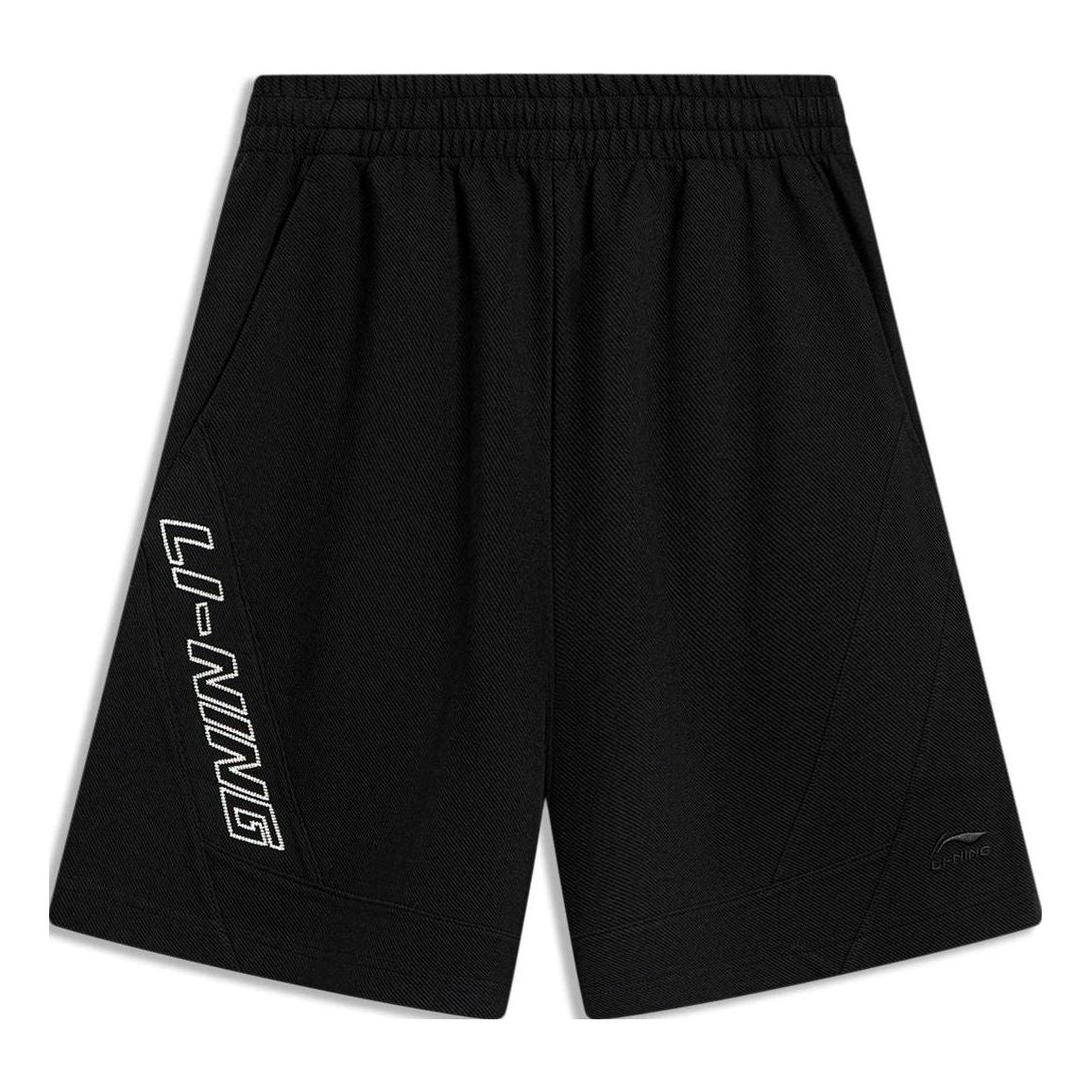 Šortky Li-Ning Graphic Sport Shorts Čierna | AKST435-1, 0