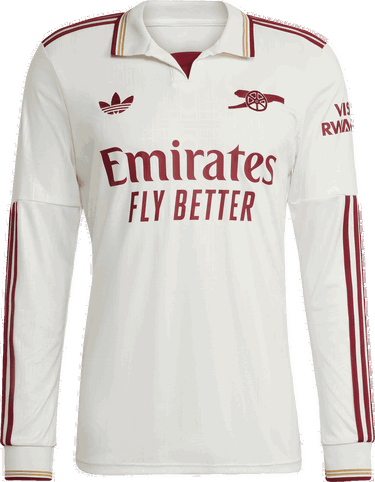 Dres adidas Originals adidas Originals FC Arsenal London Long Sleeve 3rd Jersey Biela | ji9524, 0
