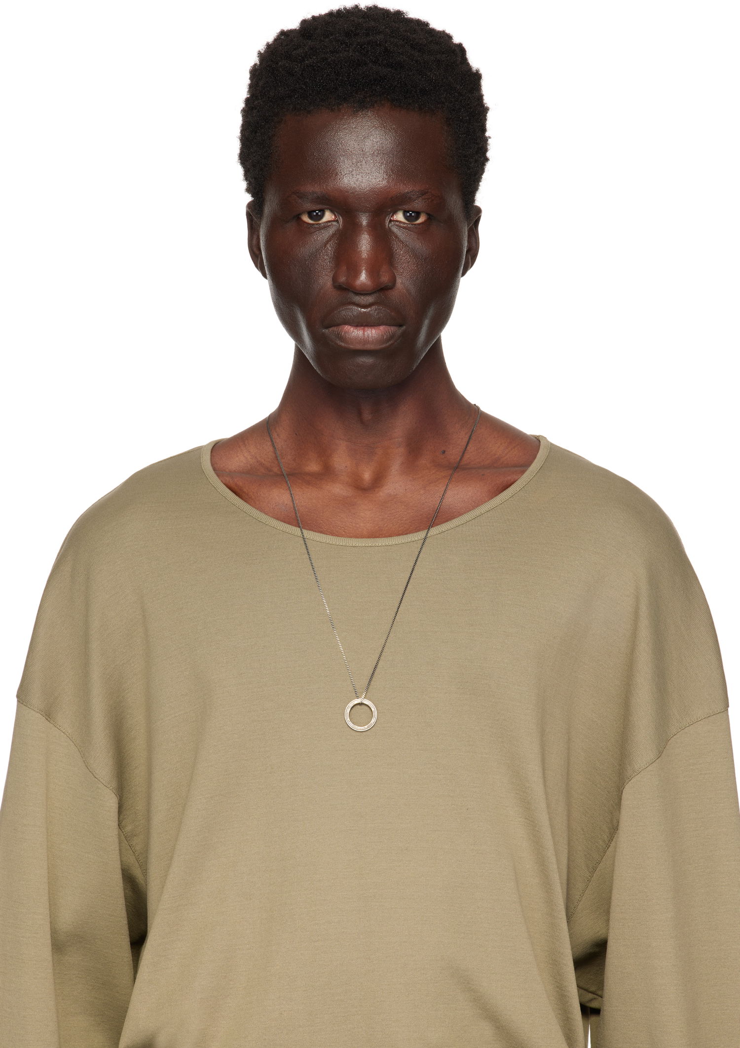 Náhrdelník LEMAIRE Lemaire Lucky Coin Pendant Necklace Metalická | JW0086 LO036, 1