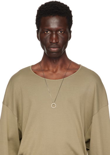 Náhrdelník LEMAIRE Lemaire Lucky Coin Pendant Necklace Metalická | JW0086 LO036, 1