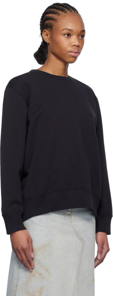 Sveter Maison Margiela MM6 Maison Margiela Spliced Logo Sweatshirt Čierna | S52GU0240 M25012, 1