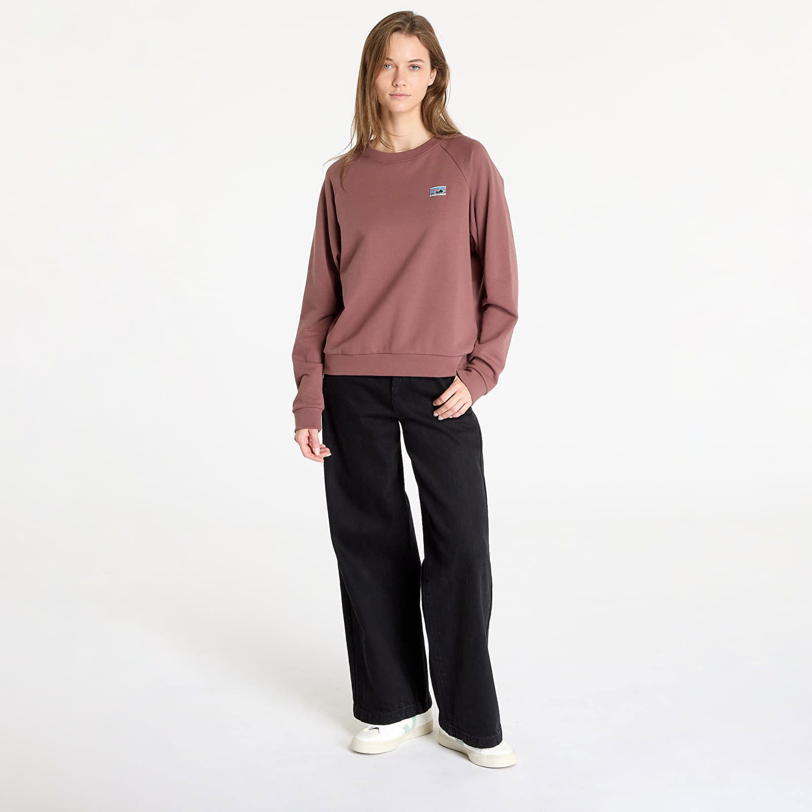 Sweatshirt W's Regenerative Organic Certified Cotton Essential Top Dulse Mauve S