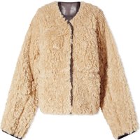 Kabáty STAND STUDIO Stand Studio Charmaine Faux Shearling Jacket Béžová | 61947-9066-10220, 1