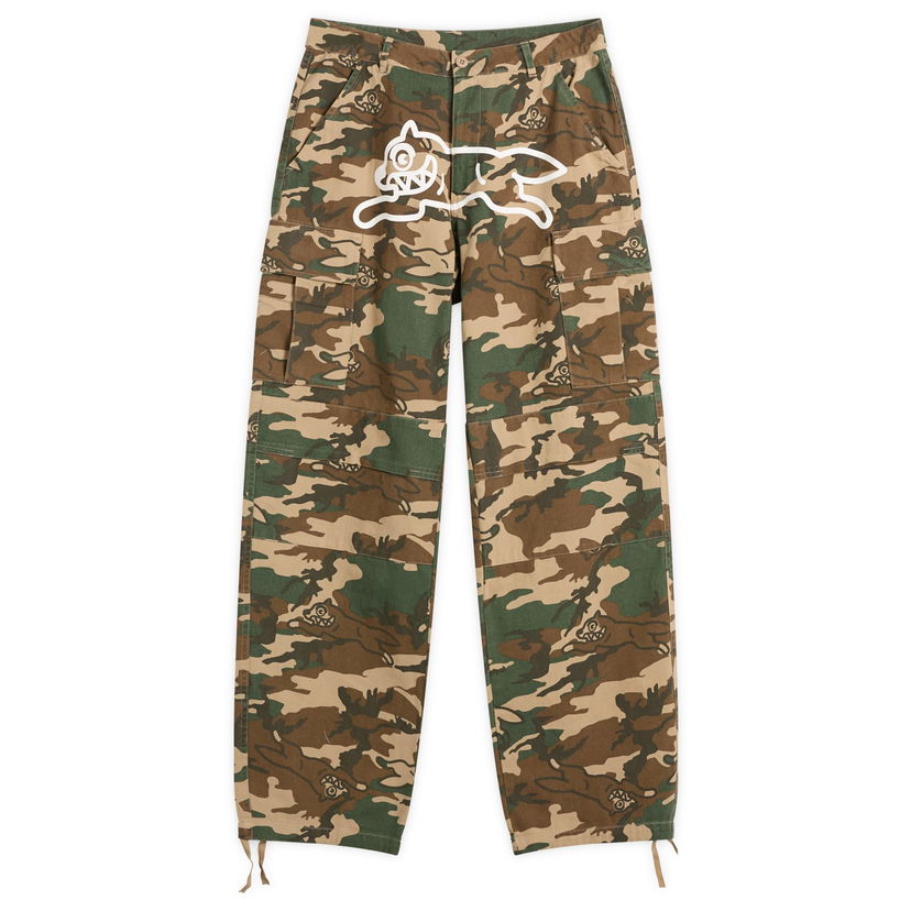 Cargo nohavice BBC IceCream Running Dog Cargo Pants, Size Large Hnedá | IC25308-CAM