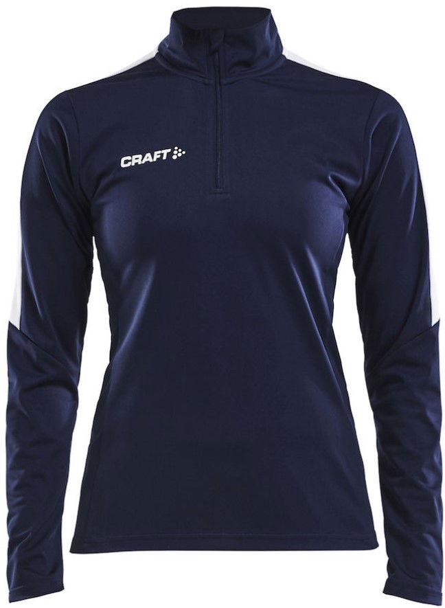Tričko Craft Half-Zip Long Sleeve Tee Modrá | 1905625-1390