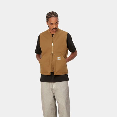 Vesta Carhartt WIP Vest "Hamilton Brown heavy stone wash" Hnedá | I015251_HZ_60, 1