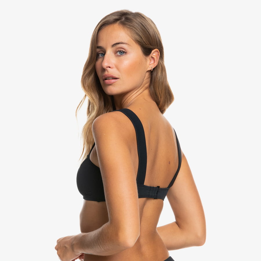 Plavky Roxy Love J Swim Top Čierna | ERJX304644, 1