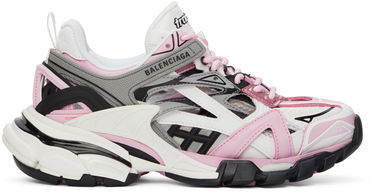 Tenisky a topánky Balenciaga Track 2.0 Sneakers "Pink & Grey" Ružová | 568615 W3AE2, 0