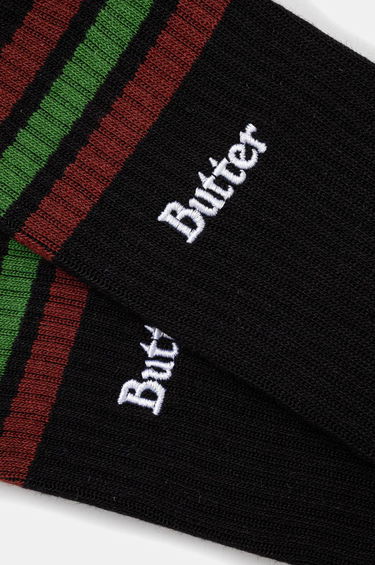 Ponožky Butter Goods Stripe Socks Čierna | BG243912, 1