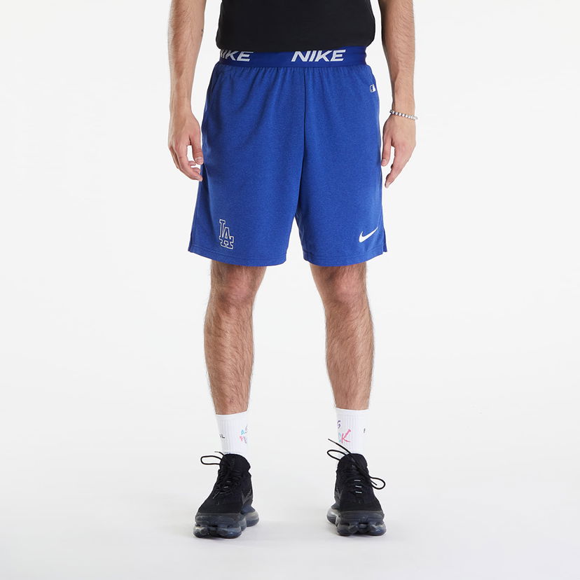 Šortky Nike AC DF Short Knit Los Angeles Dodgers Deep Royal Blue/ Deep Royal Blue Modrá | 015E-11L6-LD-S0Z