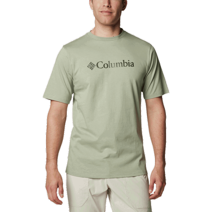 Tričko Columbia Basic Logo Short Sleeve T-Shirt Zelené | 1680051354