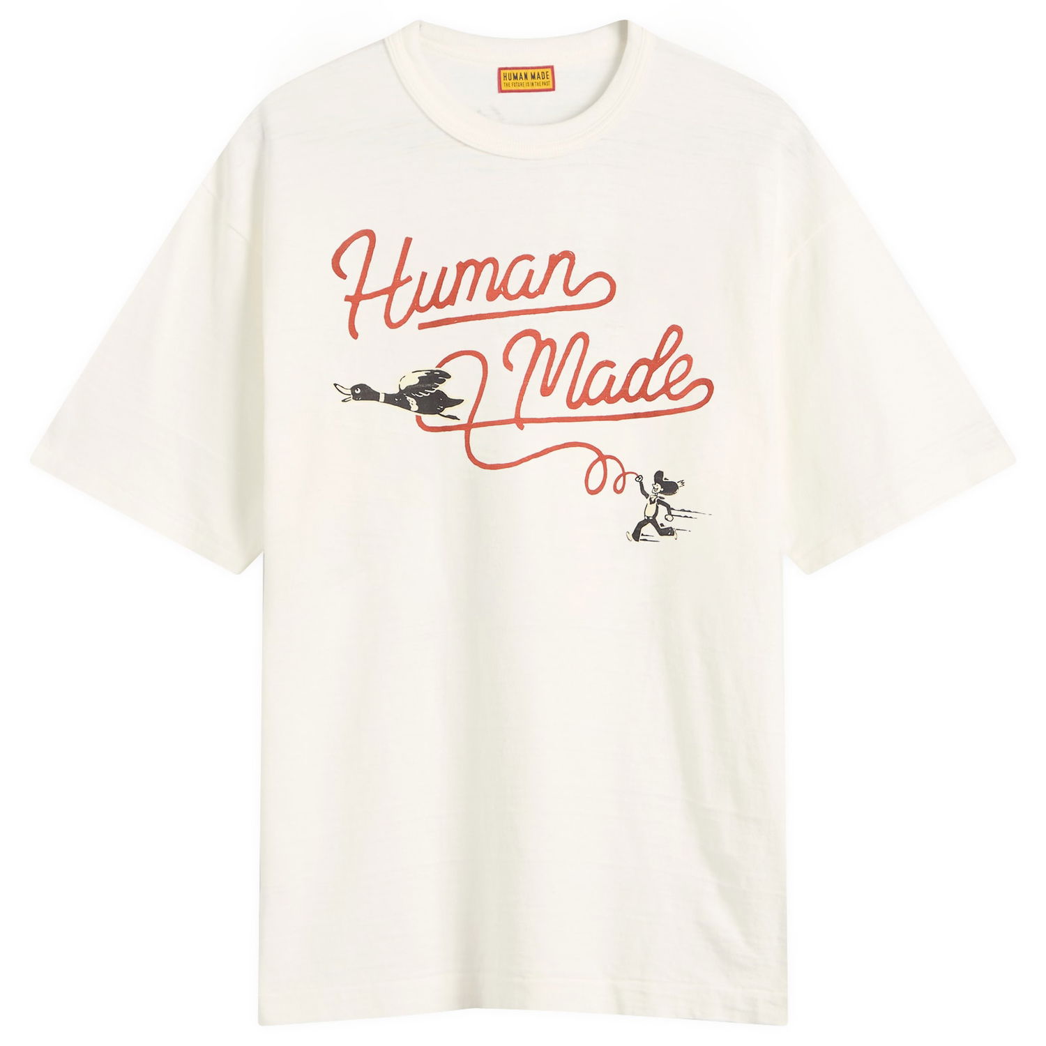Tričko Human Made Rope Script T-Shirt Biela | HM30TE017-WHT, 0