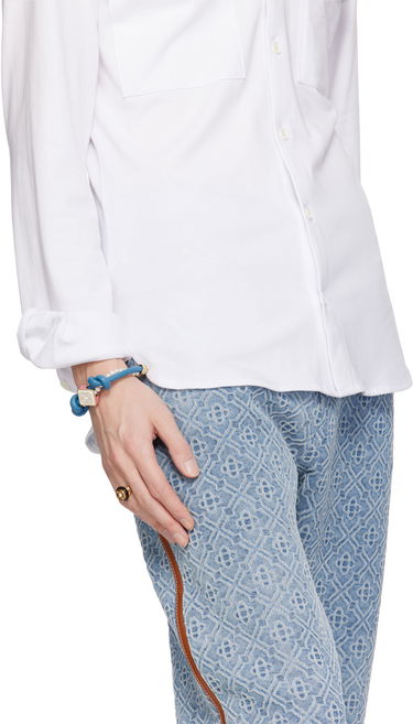 Náramok Casablanca Casablanca Knotted Pearl Bracelet Modrá | AS25-JW-265-01, 2