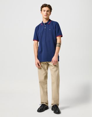 Polo tričko Wrangler Polo Shirt Navy | 112350403:XXL, 0
