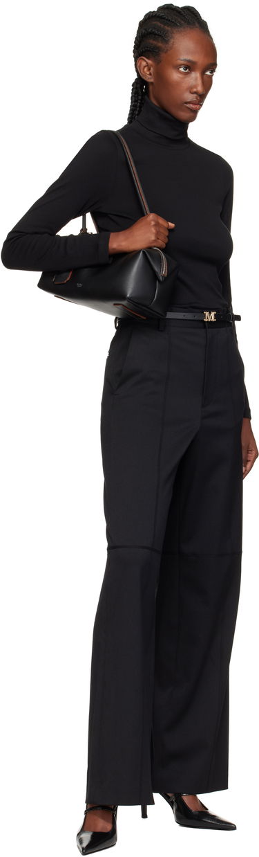 Ľadvinka Max Mara Max Mara Leather Belt Bag Čierna | 2524516131600, 3