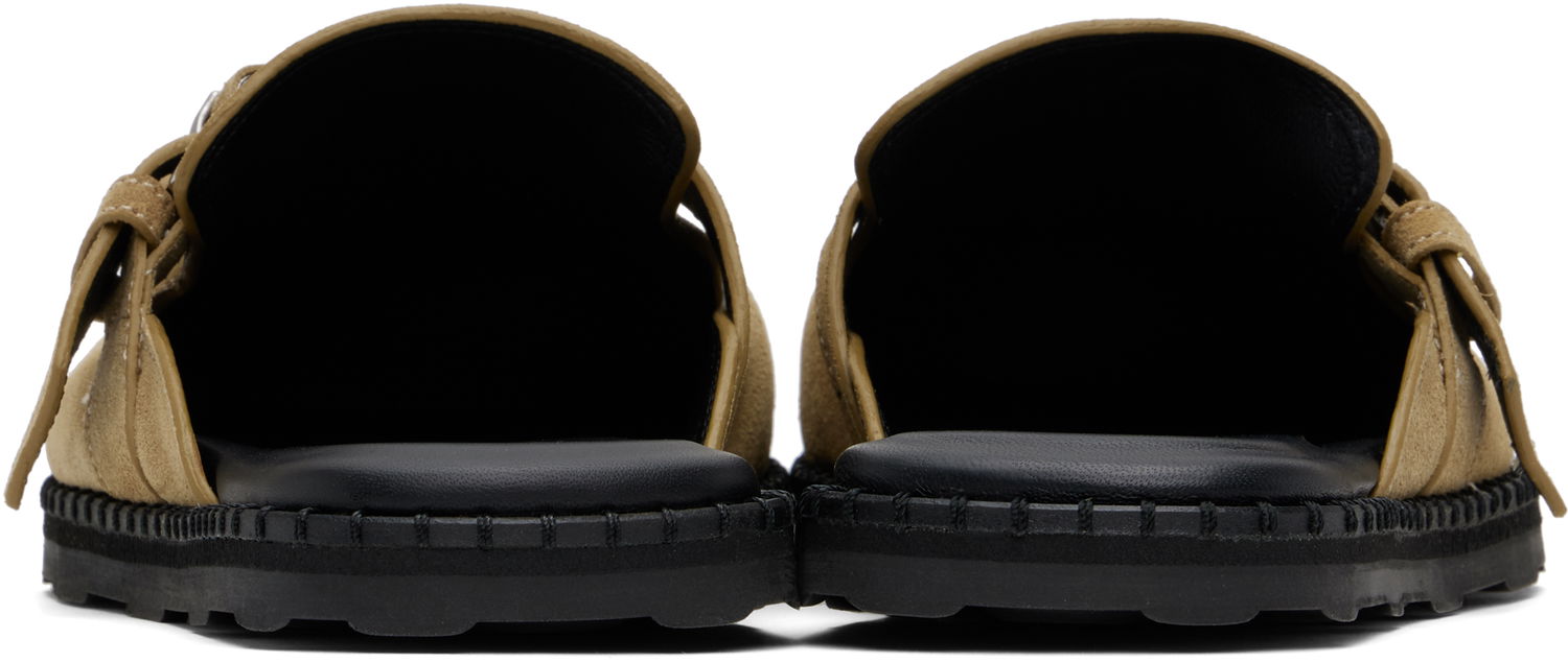 Oblečenie Moschino Moschino Suede Slip-on Loafers Béžová | MA10152G1M ME0 10B, 1