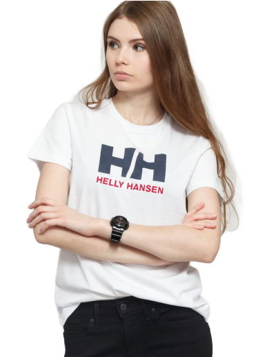 Tričko Helly Hansen Logo Tee Biela | 34112 001