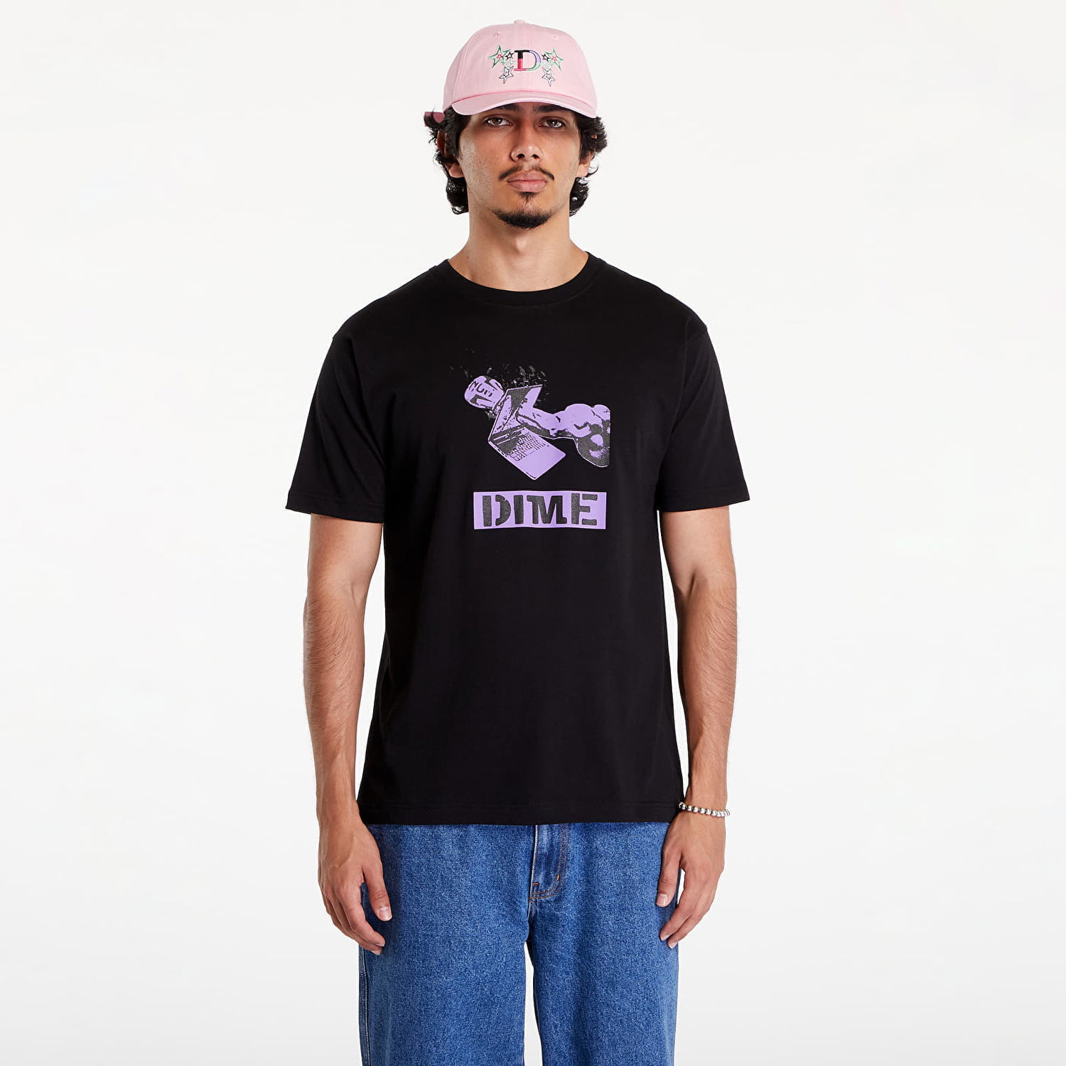 Tričko Dime Ragequit T-Shirt UNISEX Black Čierna | DIMESU2437BLK, 0