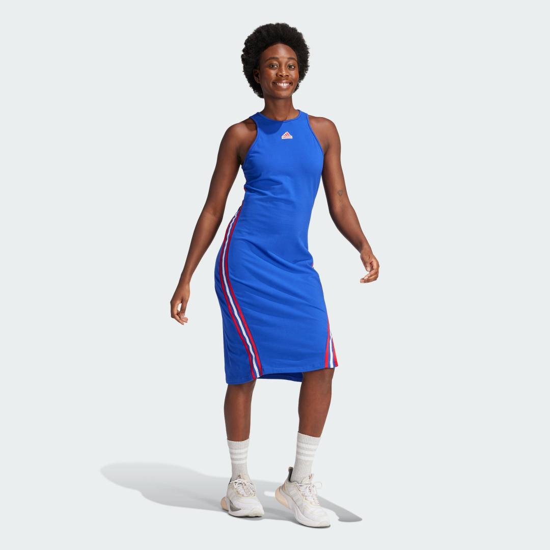 Sleeveless Sport Dress with Side Slit