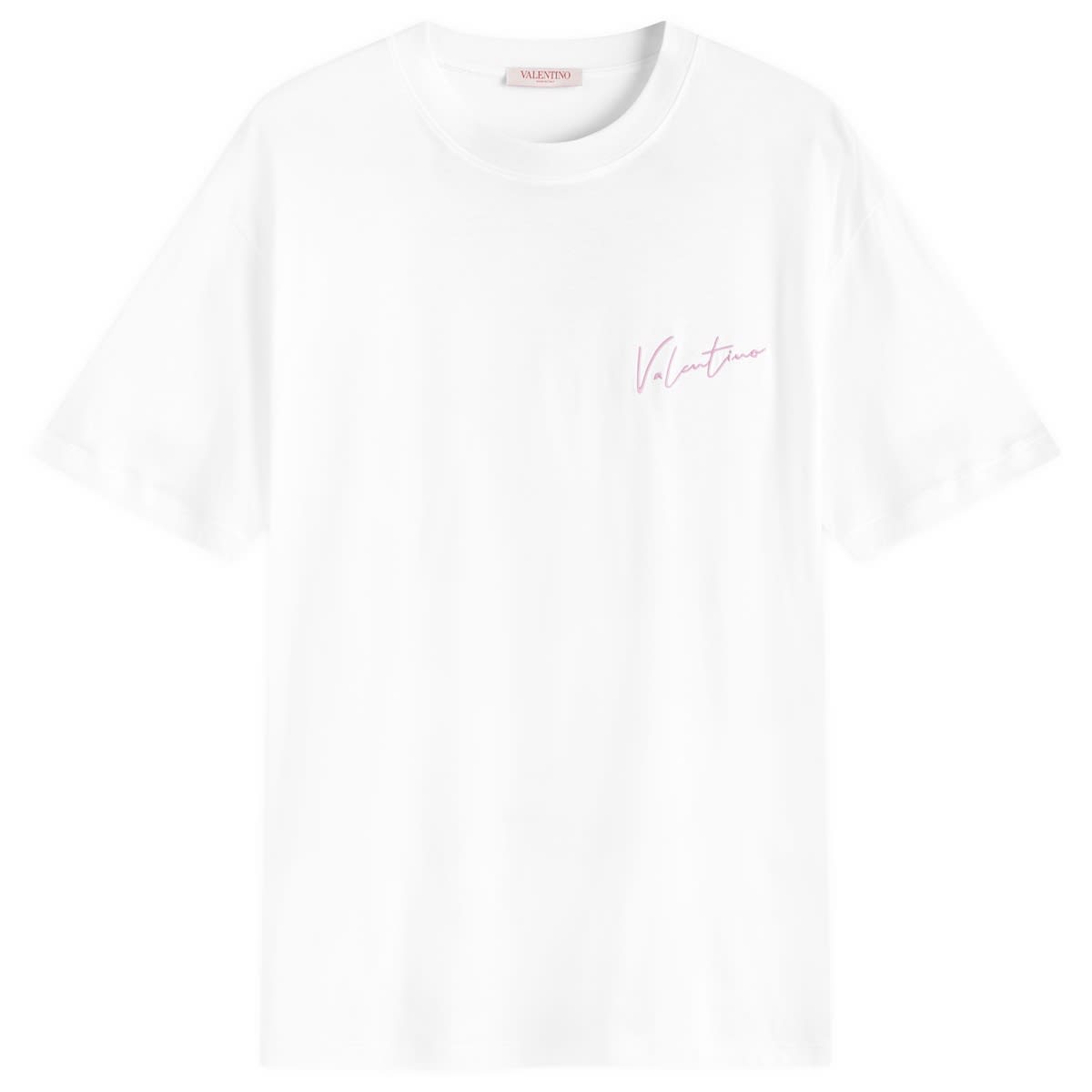 Tričko Valentino Logo T-Shirt Biela | 5V0MG13AAE6-0BO, 0